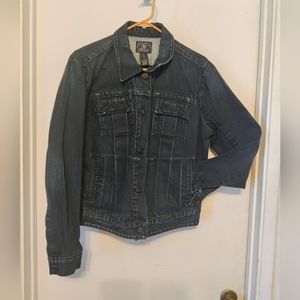 Lucky Brand Dark wash Denim jacket sz XL